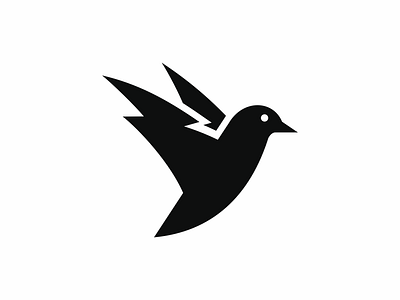 bird electric bird branding electric graphic design logo