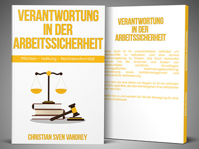 Verantwortung in der Arbeitssicherheit book book art book cover book cover art book cover design book cover mockup book design cover art design ebook ebook cover epic bookcovers graphic design kdp cover kindle book cover kindle cover minimal book cover paperback cover professional book cover unique book cover