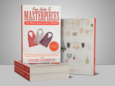 From Knots to Masterpieces book art book cover book cover art book cover design book cover mockup book design book illustration cover art ebook ebook cover epic bookcovers from knots to masterpieces graphic design kindle book cover kindle cover minimalist book cover modern book cover paperback cover professional book cover unique book cover