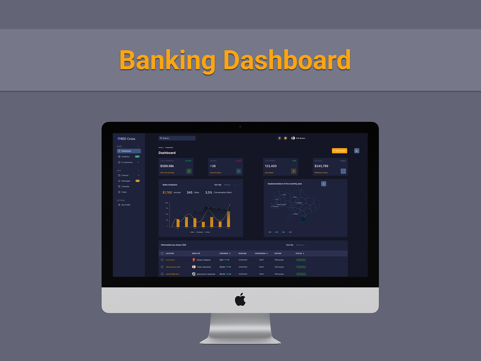 Banking Dashboard Design by Rao Rizwan on Dribbble
