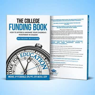 The College Funding Book book art book cover art book cover design book cover mockup book design cover art design ebook ebook cover epic bookcovers funding book graphic design kindle book cover kindle cover minimalist book cover non fiction book cover paperback cover professional book cover self help book cover the college funding book