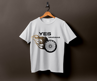 Yamaha T-shirt Design branding design graphic design motorcycle t shirt design yamaha yamaha t shirt