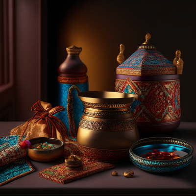 Traditional India Gifts boxes home decor