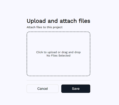 upload, drag and drop UI development ui ux