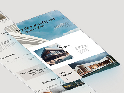 Architect - Web Design Inspiration 2024 dribbble2024 architect branding design design inspiration graphic design illustration landing page logo ui vector web design