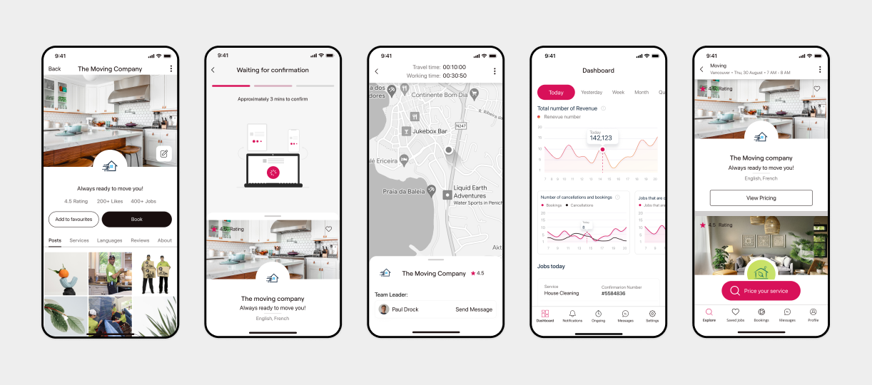 SaaS App + Landing Page animation branding design graphic design illustration logo motion graphics ui ui ux ux vector webdesign