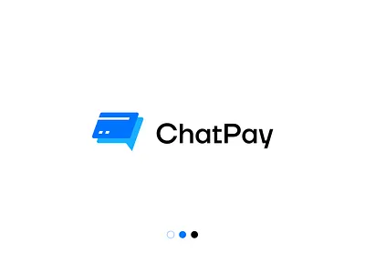 chat pay logo design & branding brand identity branding chat chat logo credit card design logo logo design logodesign logos messaging minimalist pay pay logo payment payment logo wallet wallet logo