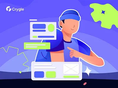 2D Simple Character Illustration | Digital Art graphic design illustration