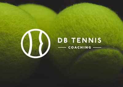 DB TENNIS branding design graphic design logo logo design tennis