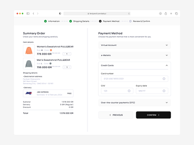 Daily UI #002: Credit Card Checkout card checkout credit credit card credit card checkout ecommerce mastercard payment payment method product simple ui ui design visa web design website design