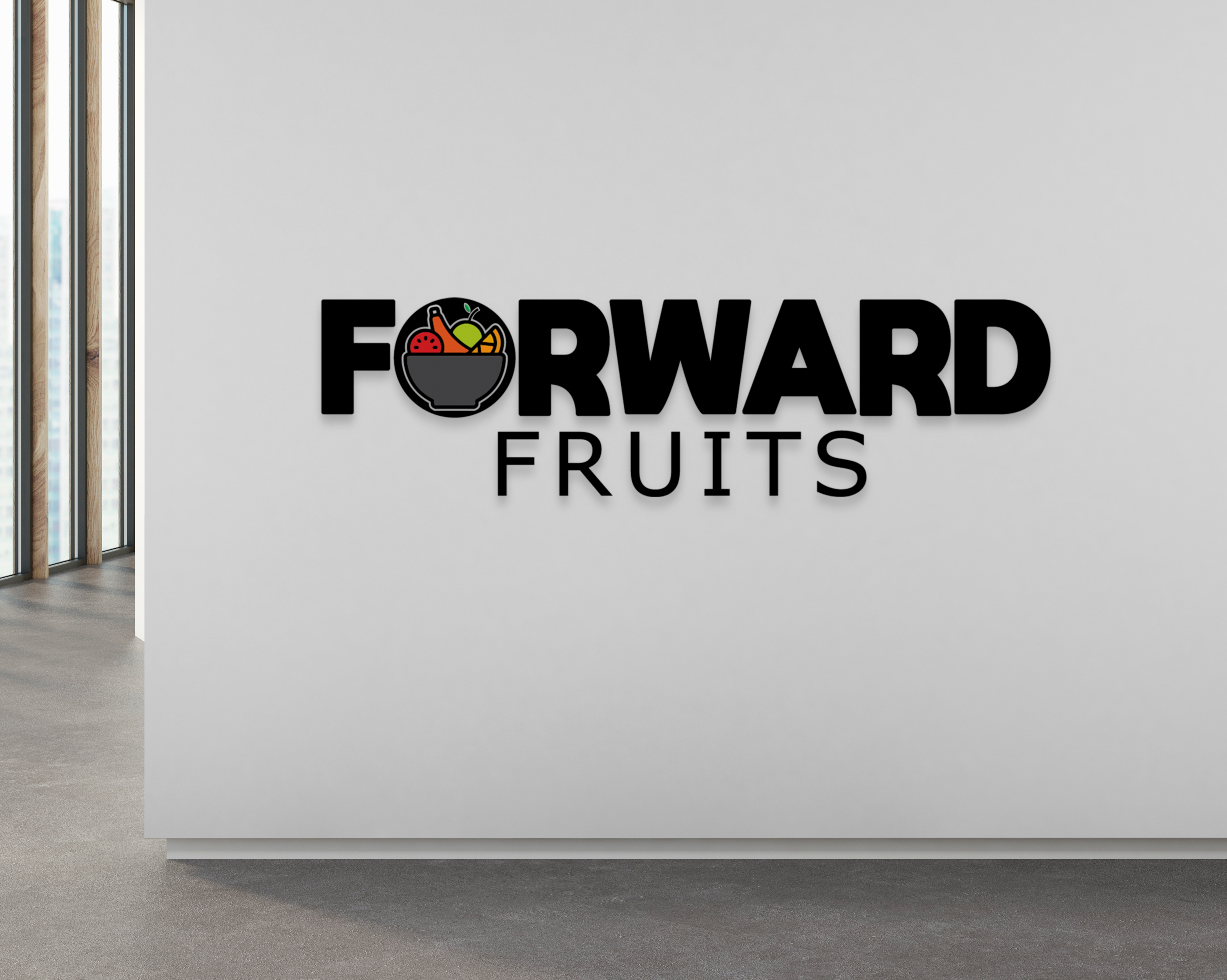 FRUITS LOGO DESIGN 3d animation branding graphic design logo motion graphics ui