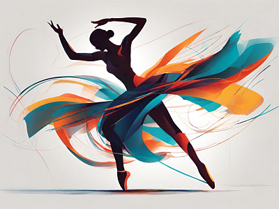 Dancer 1 design graphic design illustration vector