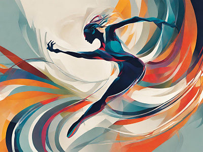 Dancer 2 design graphic design illustration vector