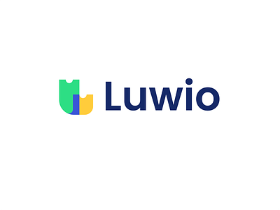 luwio booking event geometric l letter logo monogram music simple sport theatre ticket
