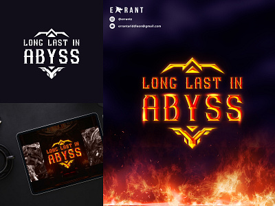 Long Last in Abyss branding design game design game logo graphic design logo logodesign