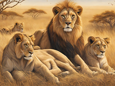 Lions design graphic design illustration vector
