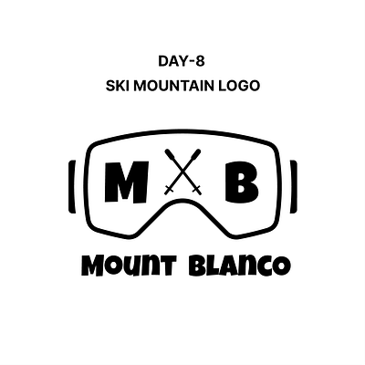 Daily Logo Challenge - DAY8 dailylogochallenge day8 digitalart figma figmadesign graphicdesign harrisrobertschallenge intern logo logodesign mountainlogo skilogo ui