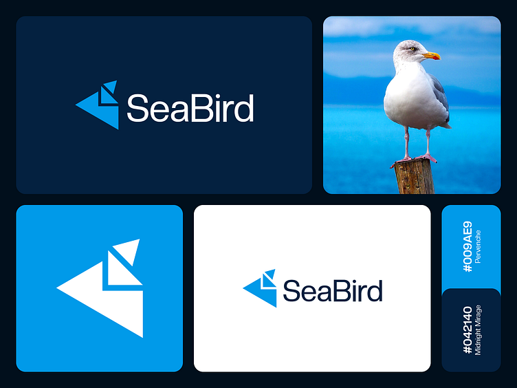 SeaBird logo design by Jubayer Ahmad on Dribbble