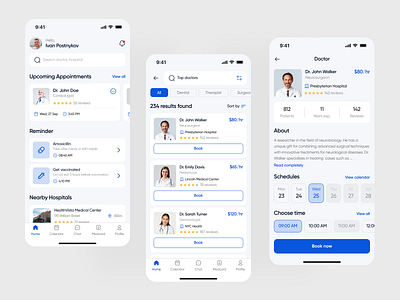 HealthX | Medical app app design design health health app health care app health technology mobile app mobile health app mobile ui design ui ui ux design