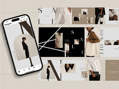 Minimal Instagram Carousel instagram canva instagram carousel instagram post instagram post canva instagram post template instagram puzzle instagram stories instagram story canva instagram template minimal instagram carousel social media canva social media template