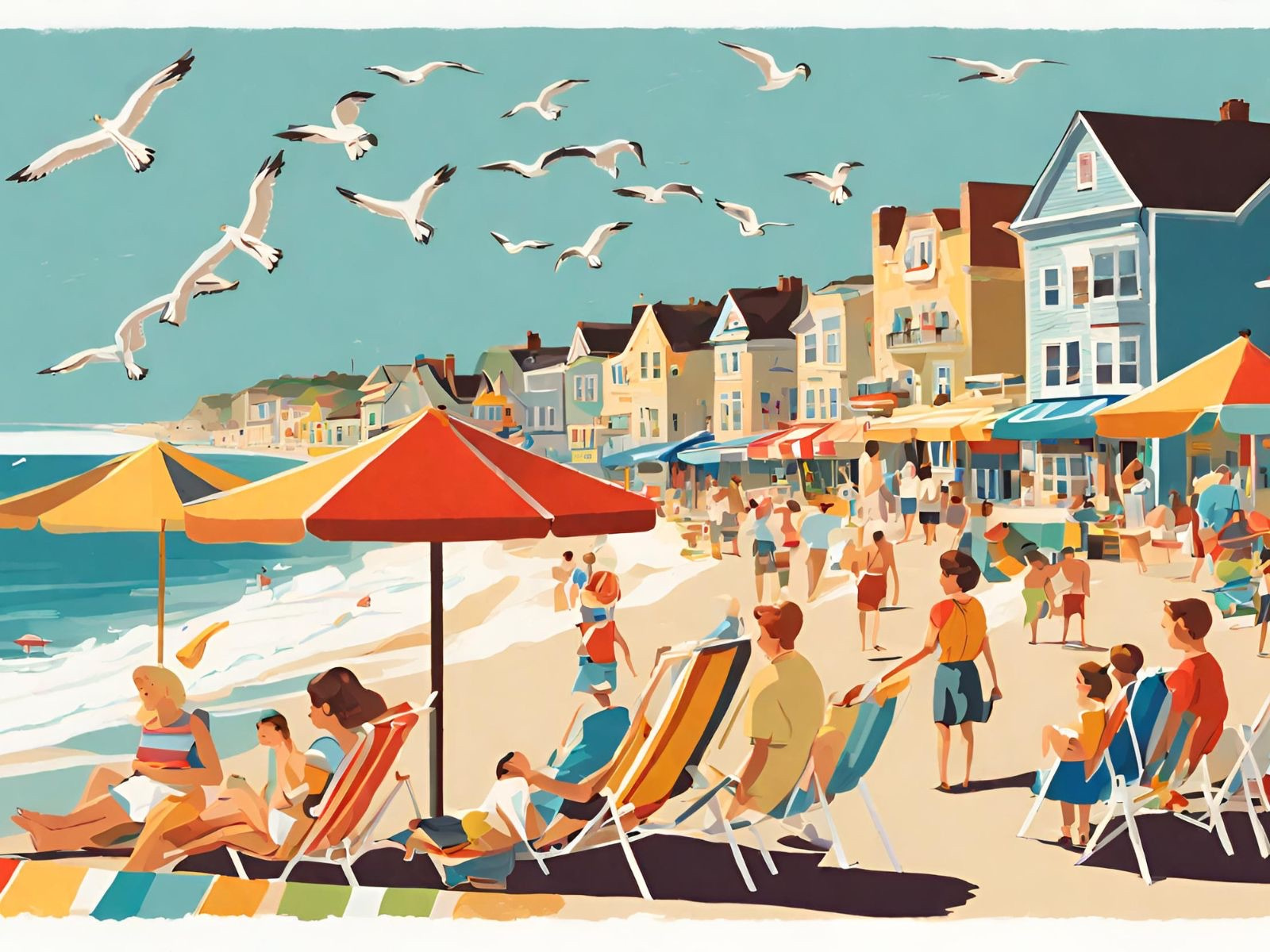 Seaside by Chris Teena on Dribbble