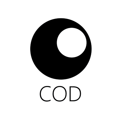 THE COD graphic design logo