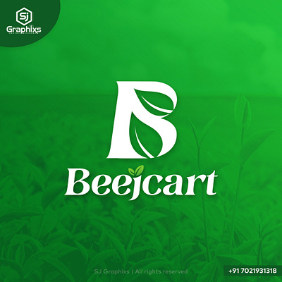 Logo Design for Beejcart branding custom logo graphic design logo shubham jadiwal visual design