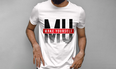 Make Yourself T-Shirt Design design graphic design graphic designer graphic tee make yourself pod remote job shirt t shirt t shirt design tee shirt vector