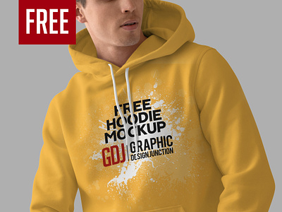 Freebie: Hoodie Mockup (PSD) apparel branding designers freebie graphic design hoodie mockup mockup template mockups psd mockup
