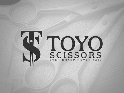 Logo Design for Toyo Scissors branding custom logo logo scissors logo shubham jadiwal visual design