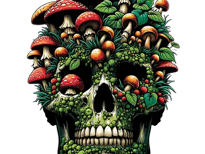 Mushroom Skull