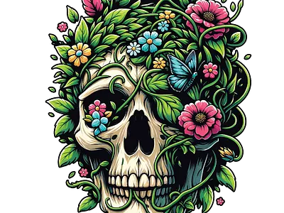 Nature Infused Skull