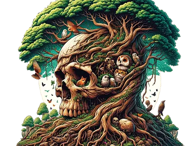 Nature Guardian Skull