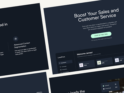 Customer Service Website business csr improvement customer serivce design figma saas saas ux design saas website small startup ui uiux user interface web design