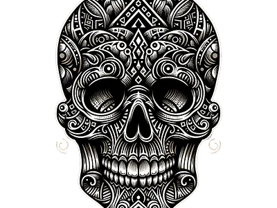 Tribal Skull