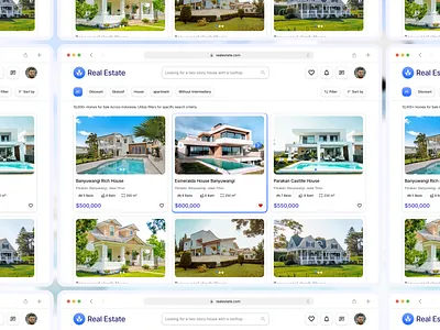 Real Estate Website Design apartment bali branding building buy dashboard e commerce home hotel house location property real estate swimming pool ui ux villa web design website