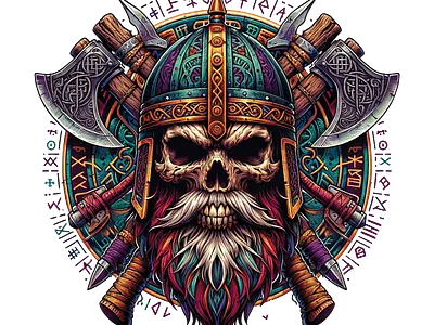 Viking Skull