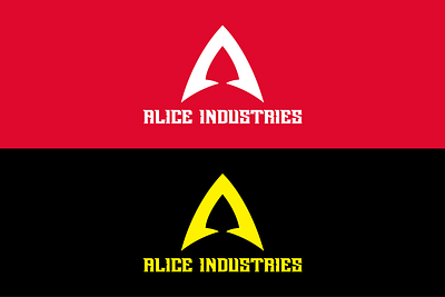 ALICE INDUSTRIES Logo Design animation brand book brand design brand guide branding color pallete company logo flat graphic design iconic industry logo logo logobranding minimal logo motion graphics stationery strong logo style guide timeless logo ui