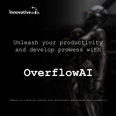 Overflow AI design graphic design illustration vector