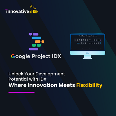 Google Project IDX design graphic design illustration vector
