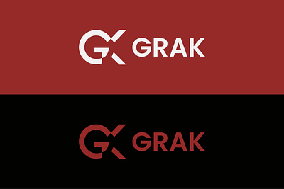 Creative and Unique Logo Design for GRAK animation brand brand design branding branding design creative designer design graphic design logo motion graphics stationery style guide ui