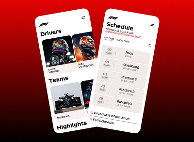 F1 Mobile App