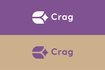 Creative and Unique Logo Design for Crag animation brand design brand guide brand guideline branding color pallete corporate design flat graphic design illustration logo minimal modern motion graphics stationery style guide timeless ui