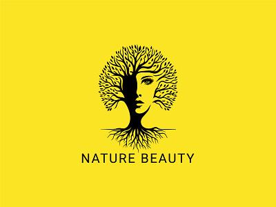 Natural Beauty Logo graphic design health care healthcare illustration natural beauty natural beauty logo nature woman new logo relaxation salon top logo top woman logo tree woman logo wellness woman branches woman branches logo woman face tree woman health care woman roots woman tree
