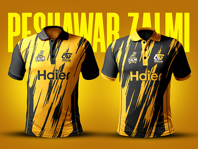 Peshawar Zalmi concept kit / jersey babar azam cricket jersey graphic design jersey design peshawar zalmi jersey peshawar zalmi kit poster poster design psl psl jersey social media post zalmi jersey design zalmi poster