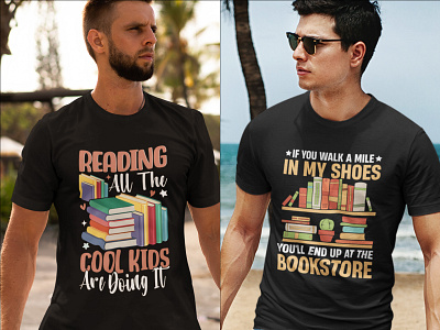 Reading T Shirt Design designs, themes, templates and downloadable graphic  elements on Dribbble