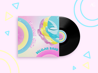 Pastel Chic (Record Label Mockup) adobe illustrator branding illustration logo