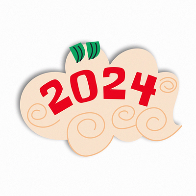 year 2024 2024 animation dragon motion graphics newyear