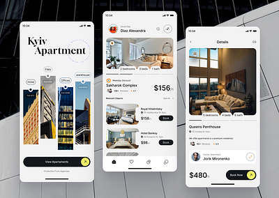 UI Design Catalog for renting real estate Mobile app app branding catalogs design graphic design illustration mobile app ui uiux ux