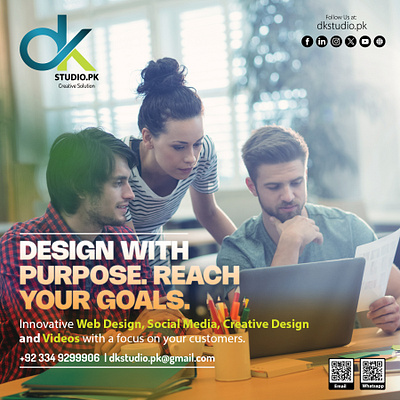 Design with Purpose. Reach your Goals. app branding design graphic design illustration logo typography ui ux vector